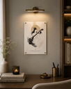 Premium Goddess Saraswati Acrylic Wall Art (A3) | Minimalist Luxury Art - 017