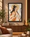Divine Lord Ram A3 Framed Poster | Premium Wall Decor - X08