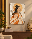 Veer Shri Ram A3 Acrylic Wall Art | Premium Gloss Finish - X11