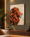 Regal Lion – Premium Acrylic Wall Art - X09